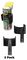 OM-CAN-BLK-2 - Aerosol Can Storage Holder Mounts - Black, 2 Pack