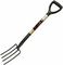 82642 - Garden Border Fork with Ash Handle, Carbon Steel Head