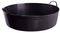 SP15GBK - Small Shallow Gorilla Tub, 15L - Black