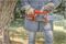 GE-LC 18 LI - Power X-Change 25cm 18V 3Ah Li-Ion Chainsaw Kit