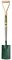 5609092820 - 28" Garden Border Spade with Hardwood YD Shaped Handle
