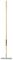 1121/12N - 12 Tooth Garden Rake with Straight Ash Handle