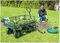 58552 - 200kg Steel Mesh Garden Cart / Festival Trolley