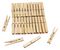 PEG3B - Wooden Clothes Pegs, 30 Pack