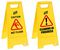 101423 - Caution Wet Floor/Cleaning in Progress Yellow A-Frame Sign