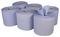 CL2B806E - 168mm x 80m 2ply Centrefeed Blue Roll, 6 Pack