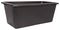 TT12 - Small Rectangular Multi Storage Tub, Black - 65L