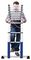 30113820 - 3.8m Rung Space Telescopic Extension Ladder