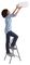 12752 - 2 Step Handy Step Stool, Grey