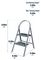 12752 - 2 Step Handy Step Stool, Grey