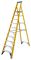 7171018 - 10 Tread Fibreglass Platform Step Ladder