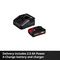 GE-CT 18 LI KIT (1X2,0AH) - Power X-Change 24cm 18V 2Ah Li-Ion Cordless Grass Trimmer Kit