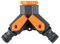 GH761 - Garden Hose Pipe 2 Way Tap Adaptor