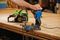 98485 - 85W Storm Force Bench Mounted Chainsaw Blade Sharpener 230V