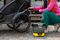 OC 3 FOLDABLE - OC 3 Foldable Cordless Mobile Pressure Washer