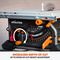 R255TBLX+ - 255mm 1800W Portable Job Site Table Saw with Folding Stand 230V