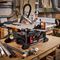 R255TBLX+ - 255mm 1800W Portable Job Site Table Saw with Folding Stand 230V