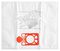 NVM-1AH - HepaFlo Filter Bags for Numatic Backpack Vacuum Cleaners, 10 Pack