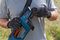 GFR 18V-23 (BARETOOL) - 23cm 18V Li-Ion Cordless Grass Trimmer / Brush Cutter - Bare Unit