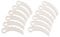 198426-9 - 255mm Plastic Blade Set for Makita Grass Trimmers, 12 Pack