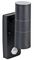 18968 - Up/Down PIR Wall Light, Black, IP44