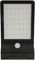 154.840UK - Solar Powered LED Motion Light, Black
