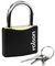 66409 - 64mm Steel Padlock, 3x Keys