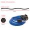1260 100 - 8mm Braided Steel Self Coiling Key Locking Security Cable, 1m