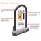 1600 HB KIT - 12mm Braided Steel Self Coiling Security Cable with Hardened Steel D-Lock System, 210mm