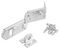 PMG 195 - Double Link Hardened Steel Zinc Plated Hasp & Staple