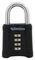 CPL155 - 55mm, Zinc Alloy Hardened Steel Shackle Combination Padlock