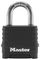 M178EURD - 57mm Zinc Heavy Duty Combination Padlock, Black