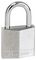 640EURD - 40mm Nickel Plated Solid Brass Marine Padlock