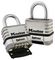 1174D - 58mm ProSeries Stainless Steel Combination Padlock