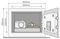 YSV/250/DB1 - Digital Combination Keypad Steel Value Safe, Medium