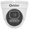X6C8000ADM-W - 8MP 4K AI Powered Active Defence Motorised Lens Dome CCTV Camera, 60m IR - White