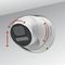X6C8000ADM-W - 8MP 4K AI Powered Active Defence Motorised Lens Dome CCTV Camera, 60m IR - White
