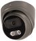 DEF4 8MP GRY - 8MP/4K Lite 3.6mm HD Outdoor Fixed Full Colour Dome CCTV Security Camera - 25m IR, Grey