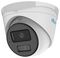 IPC-T229HA-LU(2.8MM) - 2MP Smart Hybrid Light 2.8mm Fixed Turret Network CCTV Camera, 30m IR - White