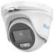 THC-T129-MS (2.8MM) - 2MP ColorVu Audio Fixed Turret CCTV Camera, 20m IR - White