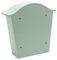 701531 - Classic Wall Mounted Stainless Steel Post Box, Chartwell Green