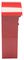 701533 - Classic Wall Mounted Stainless Steel Post Box, Red