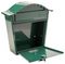 701532 - Classic Wall Mounted Stainless Steel Post Box, Green