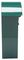 701532 - Classic Wall Mounted Stainless Steel Post Box, Green