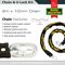 701258 - 2m x 10mm Stainless Steel Chain, U-Lock & Ground Anchor Security Kit