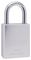 K14040SILD - 38mm Solid Aluminium Padlock, Silver