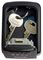 K60175D - 75mm Compact Wall Mounted Combination Key Safe