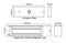 AEM20010 - Standard Single Un-Monitored Electro-Magnetic Door Lock