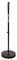 PLS00049 - Round Base Adjustable Microphone Stand, Black