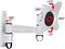 7350022736085 - VESA Flexarm 360 II TV Wall Mount - 15" to 32" Screen, White